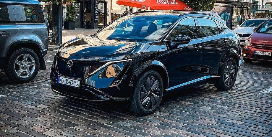 Кроссовер Nissan Ariya, Nissan Ariya, новый Nissan Ariya, Nissan Ariya 2023, электромобиль Nissan