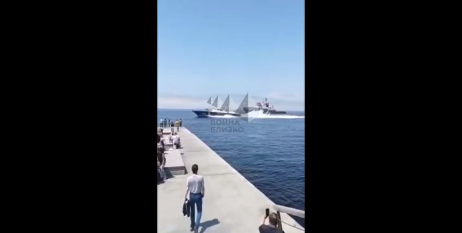 новини росії, катер ракетниця, глядачі, пірс, вмф рф, день вмф рф