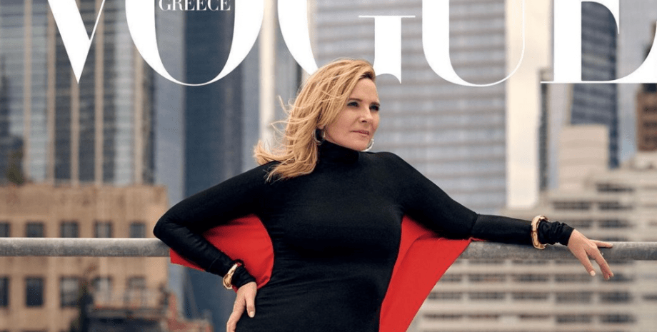 Ким Кэтролл, Ким Кэтролл для Vogue, Vogue Греция, секс в большом городе, и просто так, возвращение Саманты Джонс