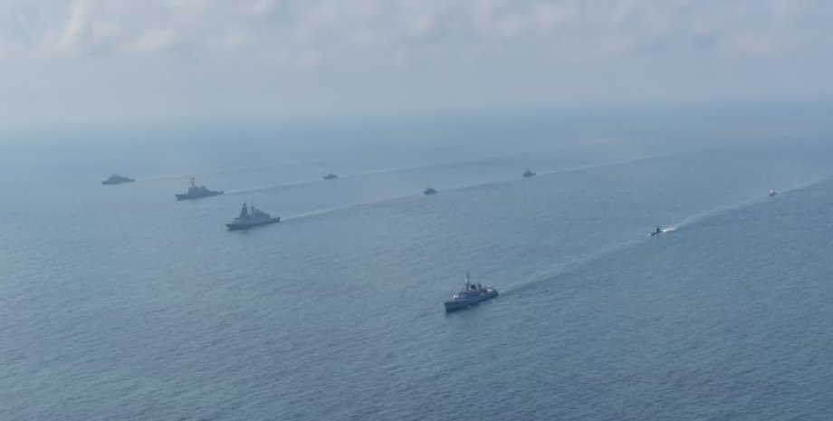 навчання НАТО у Чорному морі, кораблі НАТО у Чорному морі, навчання "Бриз", морські навчання у Чорному морі, військові кораблі