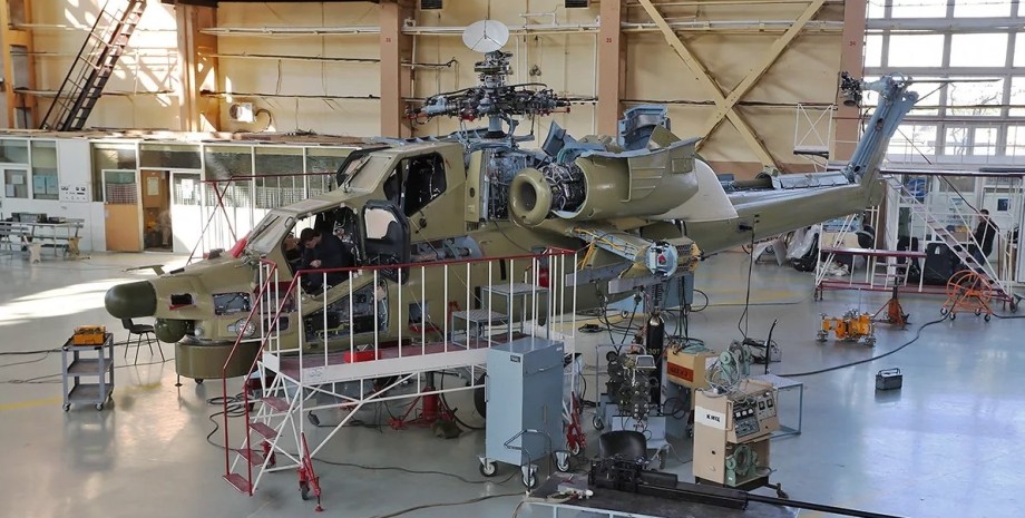 вертолет Ми-28 производство