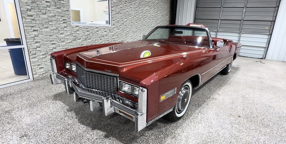 Cadillac Eldorado 1976, Cadillac Eldorado, кабріолет Cadillac, капсула часу