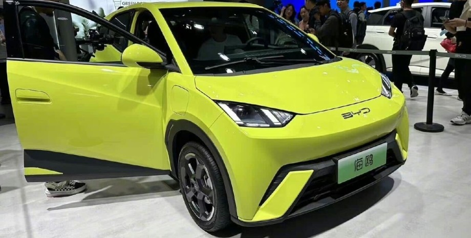 BYD Seagull BYD Seagull, новий BYD Seagull, електромобіль BYD, BYD Seagull 2023