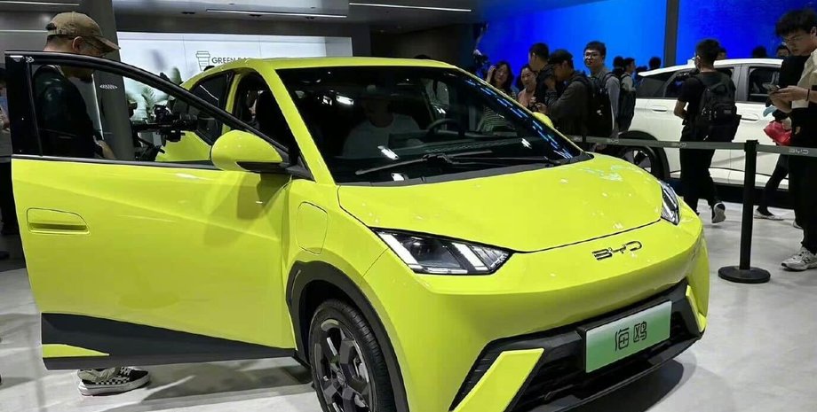 BYD Seagull, новый BYD Seagull, электромобиль BYD, BYD Seagull 2023