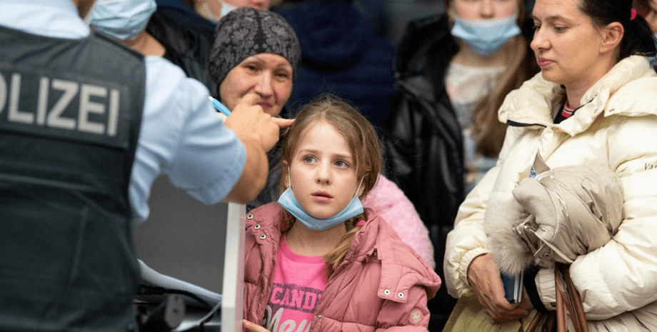 Беженцы из Украины