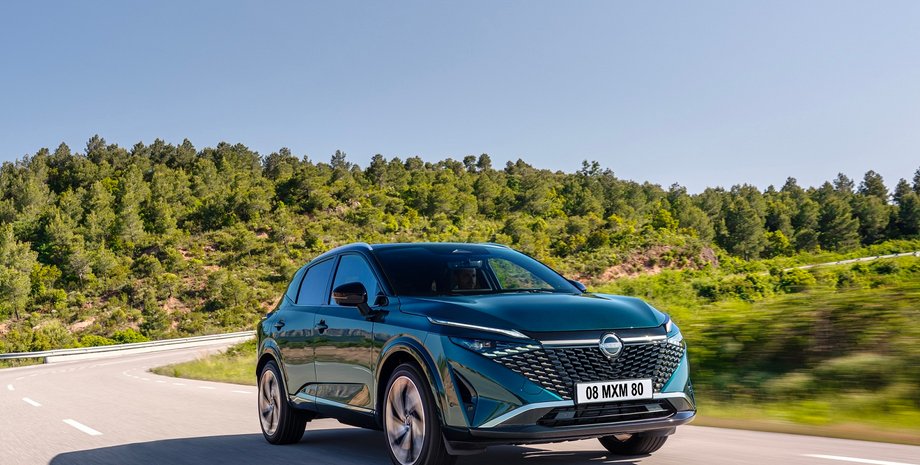 Nissan Qashqai e-Power, Nissan Qashqai, новый Nissan Qashqai, кроссовер Nissan, гибрид Nissan Qashqai