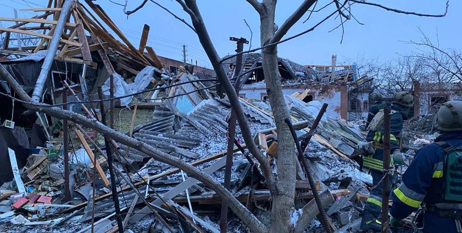 Змиев на Харьковщине, Змиев обстрел 8 января, Харьковщина обстрел 8 января, РФ обстрел Украины 8 января