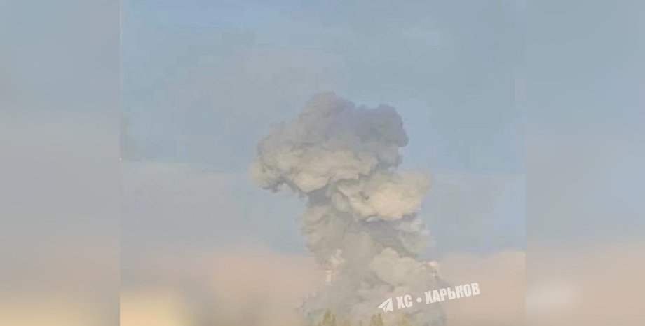 взрыв, ракетный удар, взрывы, попадание ракеты, обстрел, обстрел харькова, харьков под ударом