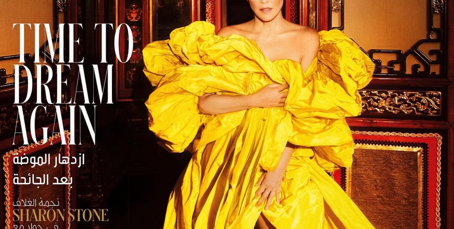 Шэрон Стоун, Vogue Arabia, фотосессия