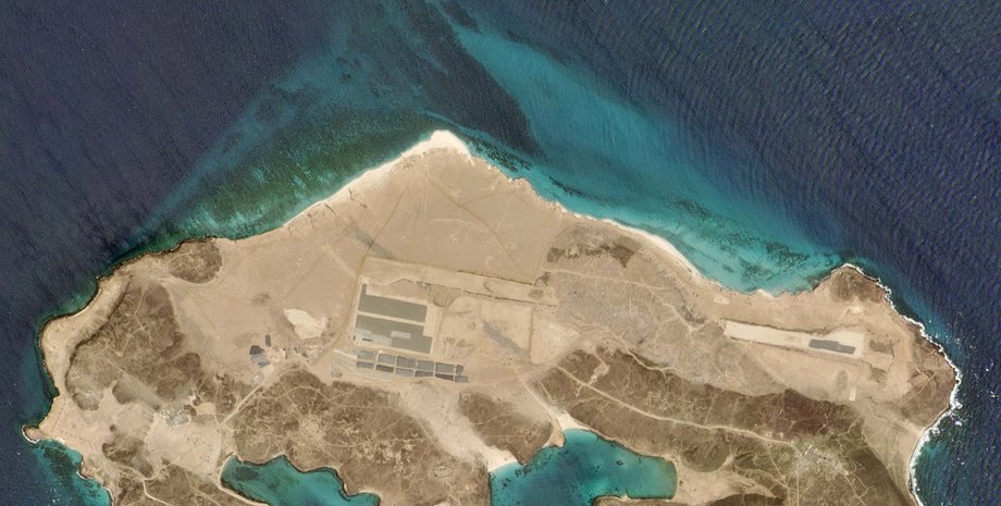 остров, маюн, йемен, оаэ, военная база