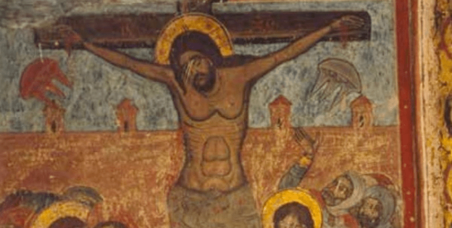 Картина, Иисус Христос, НЛО, летающая тарелка