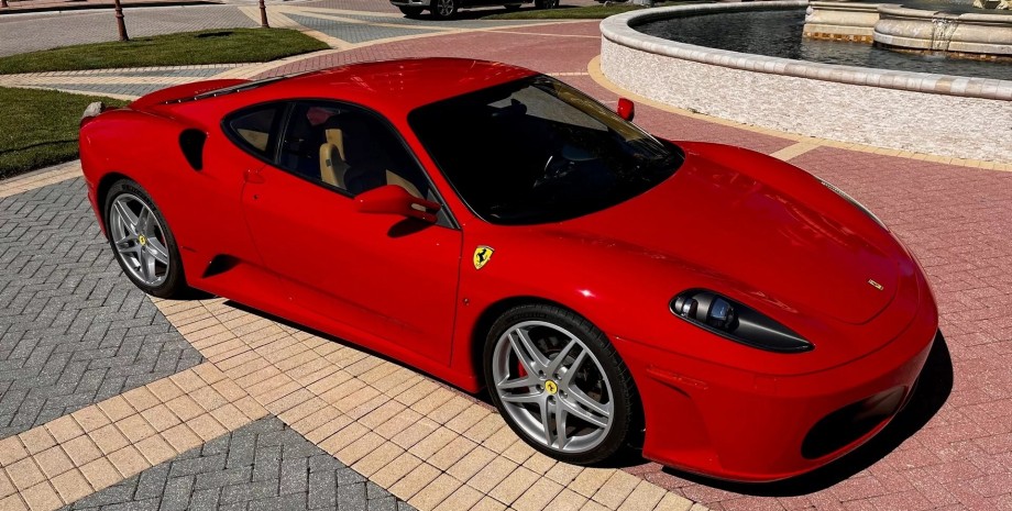 Ferrari F430 Ferrari F430, Дональд Трамп, авто Дональда Трампа, суперкар Ferrari