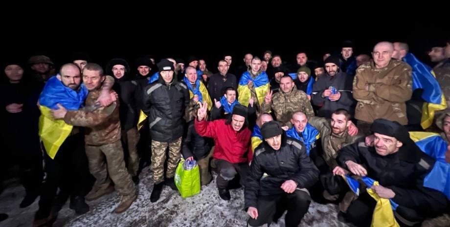 пленные, обмен пленными, военнослужащие, украинцы, война РФ против Украины