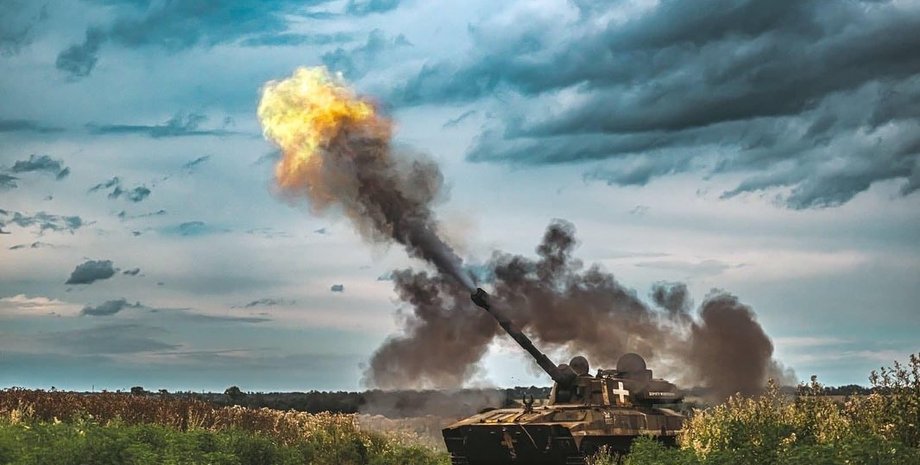 артилерія, бронетехніка, зсу