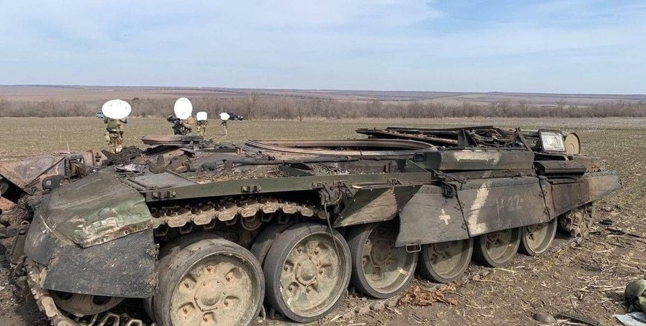 Разбитая российская техника, войска рф,