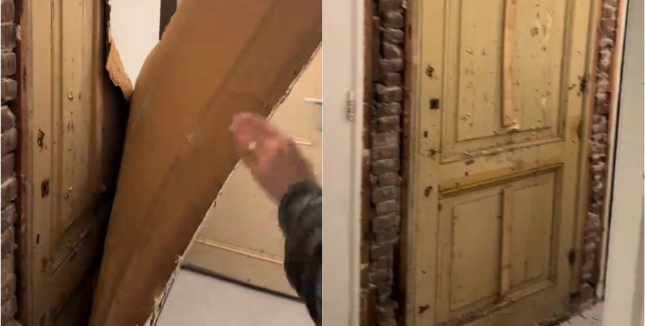 Пара нашла таинственную дверь за стеной и была шокирована тем, что ждало внутри