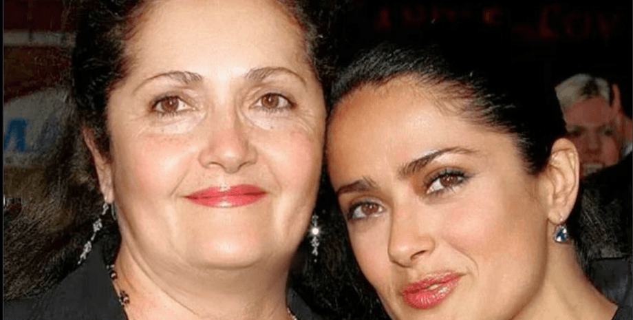 Сальма Хайек с мамой, мама сальмы хайек, диана хименес медина, день рождения, поздравления