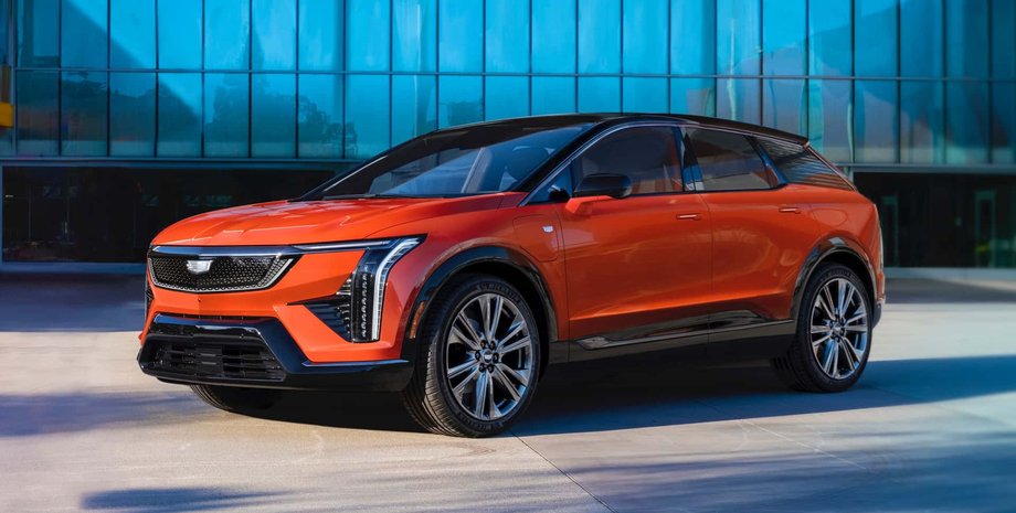 Новый cadillac optiq, cadillac optiq, электромобиль cadillac, Cadillac Optiq 2024