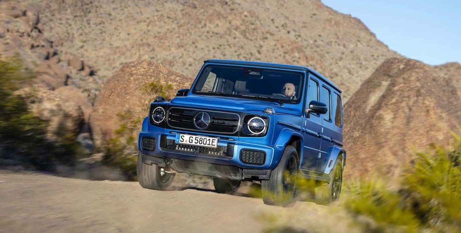 Mercedes G580 EQ, Mercedes G580, электромобиль Гелендваген, электрический Гелендваген, электрический Гелендваген
