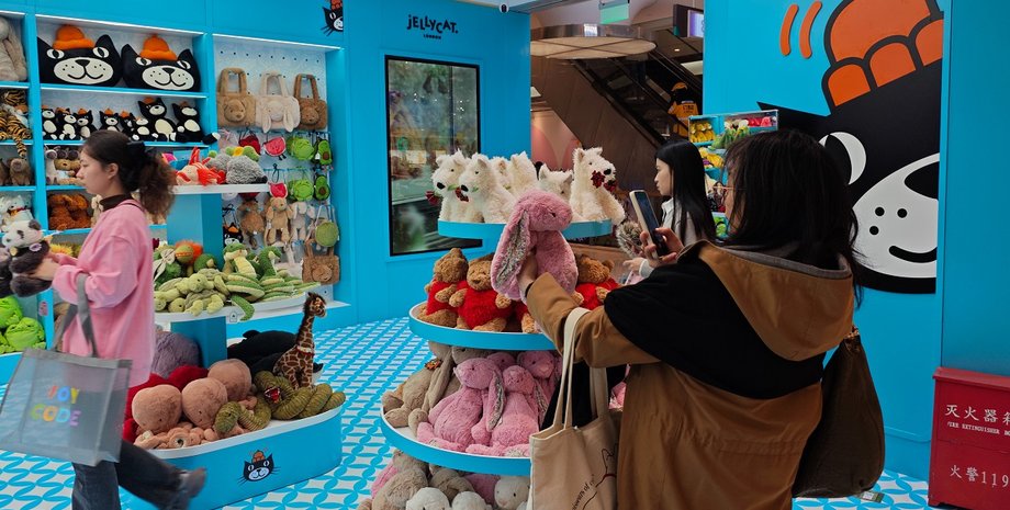 Jellycat, игрушки, кража из магазина