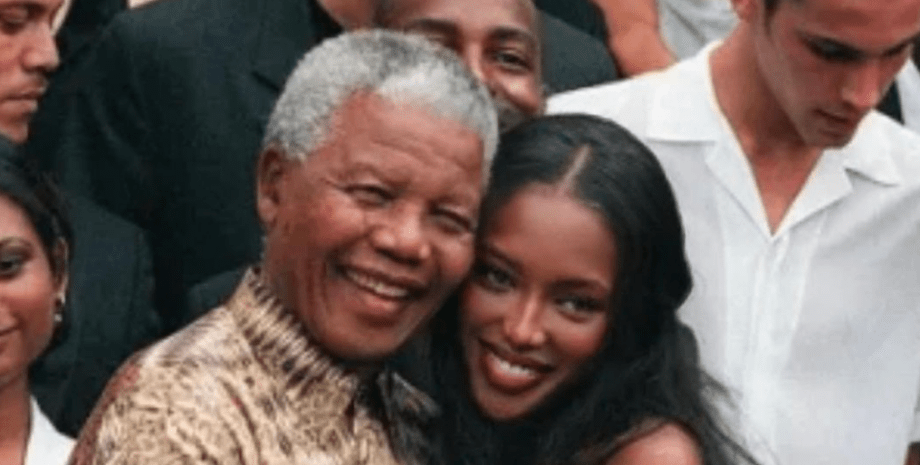 Нельсон Мандела и Наоми Кэмпбелл, годовщина смерти нельсона манделы, южная африка, связь Наоми Кэмпбелл с ЮАР
