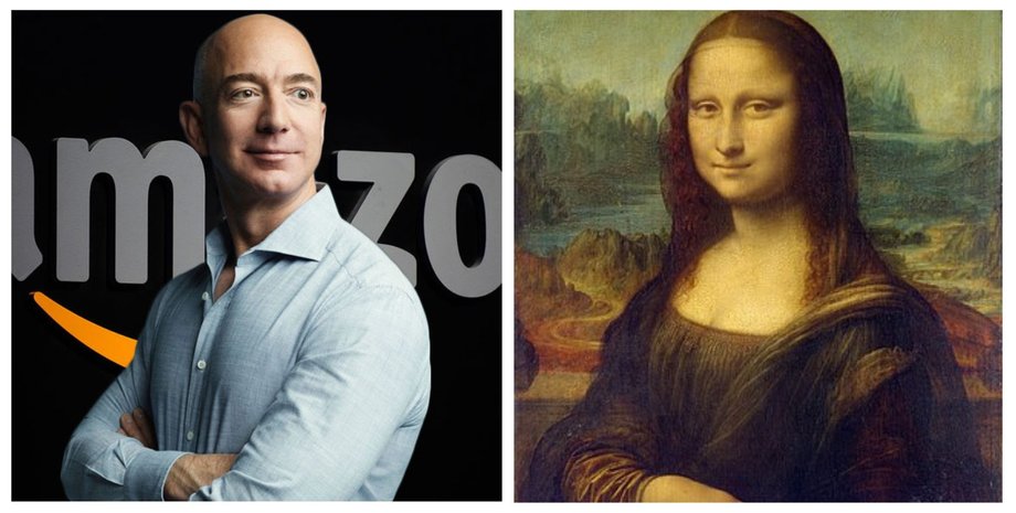 Джефф Безос, Мона Лиза, продажа