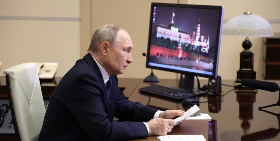 владимир путин, компьютер, кремль, президент россии