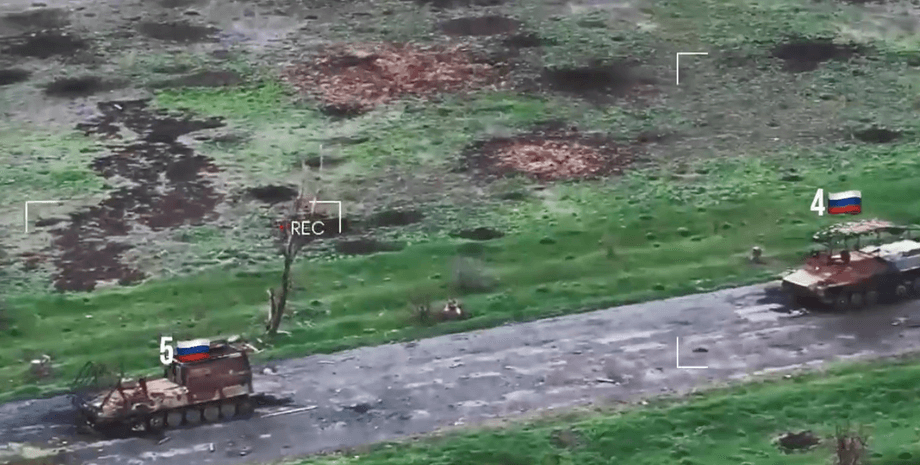 Знищені танки РФ