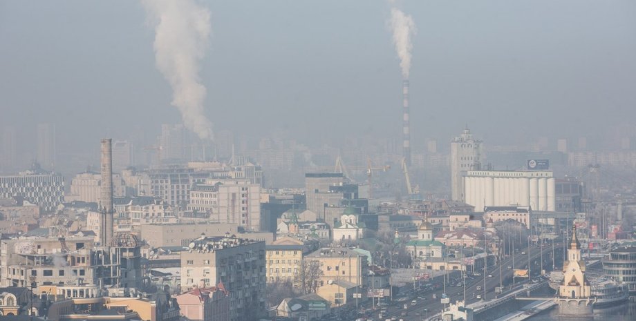 воздух в Киеве