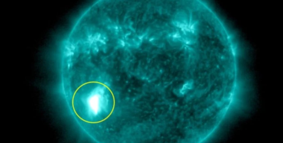 Солнце вспышка Х1.4