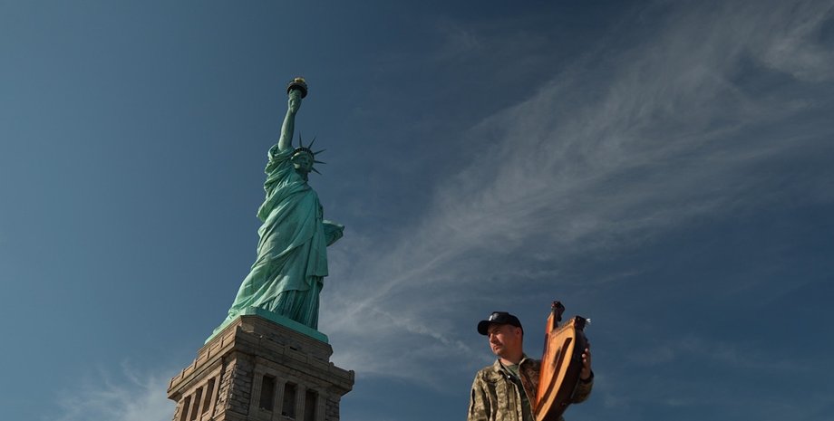 Тарас Столяр, Нью-Йорк, статуя Свободы