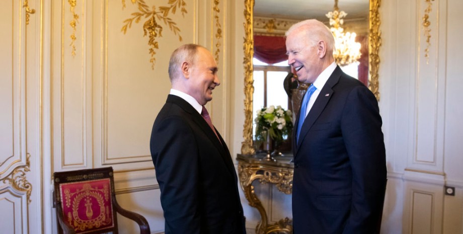 переговоры Джо Байден а Владимира Путина