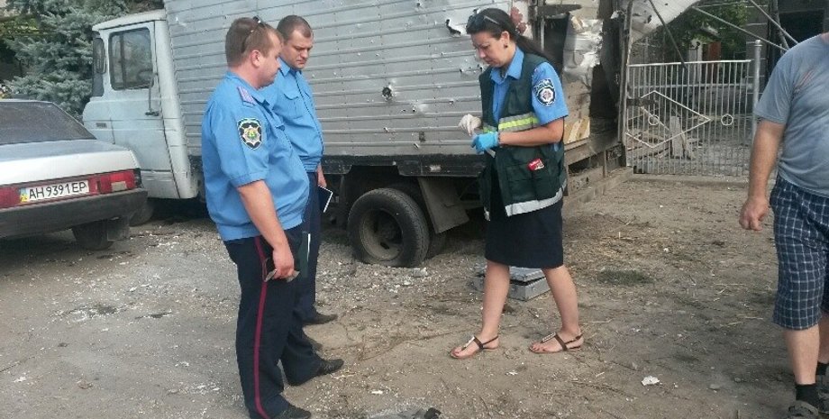 Последствия обстрела окраин Мариуполя, 17 августа / Фото: 0629.com