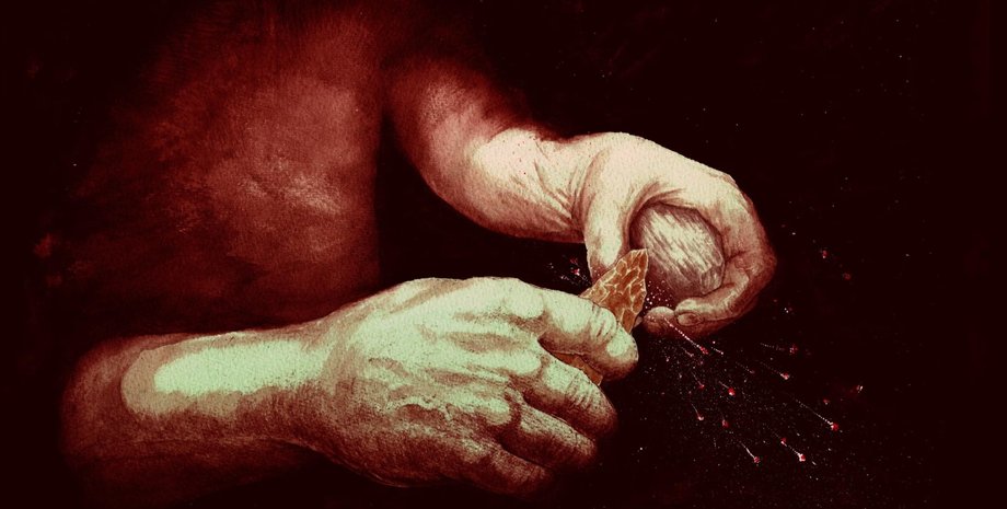 огонь, костер, древние люди, неандертальцы