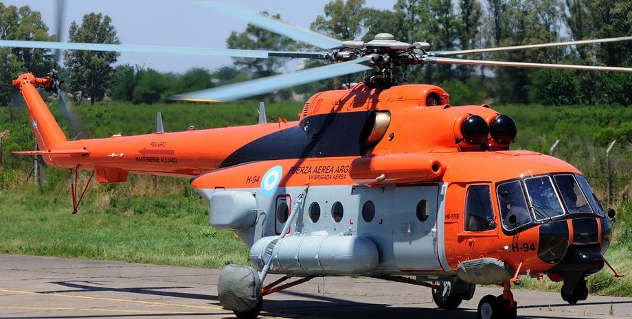 Вертоліт Мі-171Е, модифікація Мі-8 РФ, Аргентина вертольоти, Аргентина техніка для України, антарктичний вертоліт Мі-171Е