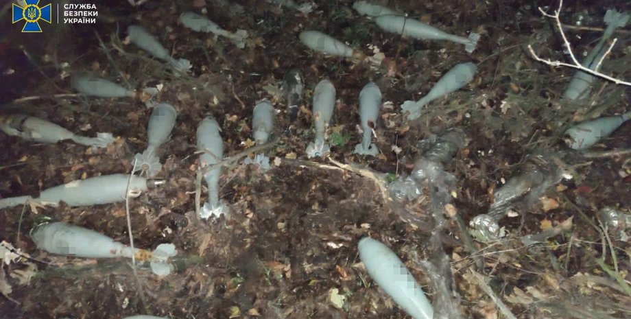 сбу, оружие, мины, запорожье