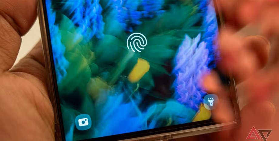 сканер отпечатка пальцев на смартфоне