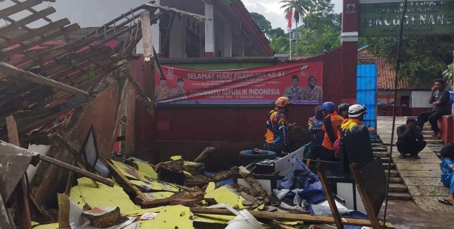 землетрясение индонезия, землетрясение ява, ява