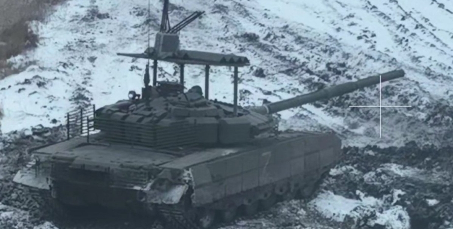 реб сания, війна рф проти україни, російські танки, Т-80БВМ