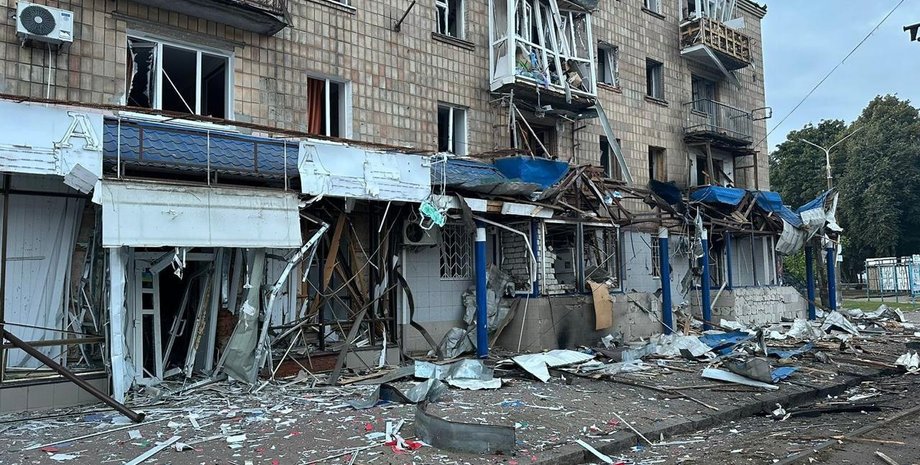 Обстрел Конотопа, атака по Конотопу, удар по Конотопу, взрывы Конотоп