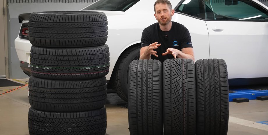 Шины, Всесезонные шины, Эксперты, Сравнение, Сравнение шин, Видео, Авто, Автомобили, Dodge Challenger
