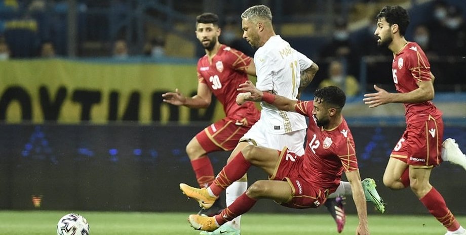 Марлос, сборная Украины, сборная Бахрейна, УАФ