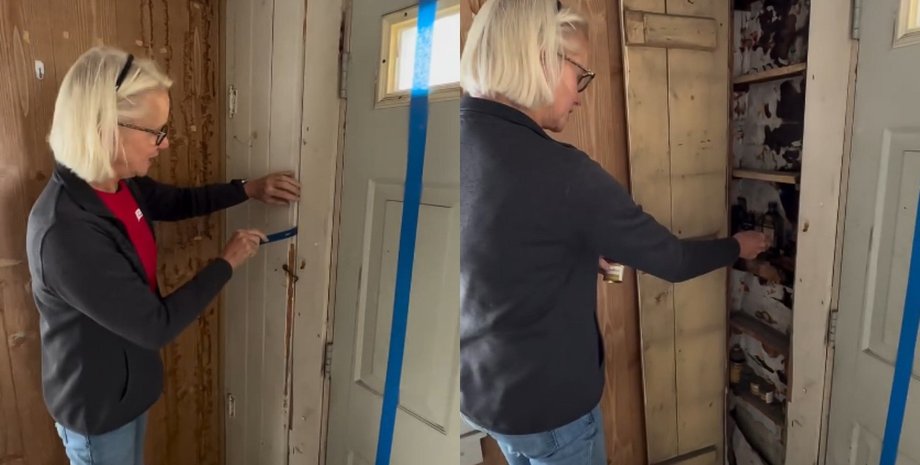 Жінка знайшла таємні двері та розкрила 80-річний секрет будинку