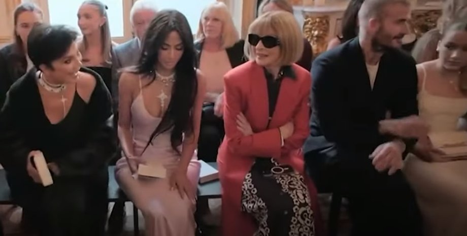 Ким Кардашьян, Анна Винтур, Крис Дженнер, Неделя моды, Париж