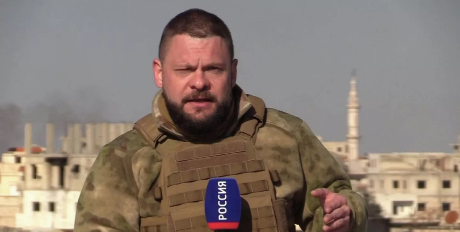 Евгений Поддубный в Сирии Евгений Поддубный в Сирии, евгений поддубный, российский пропагандист, военкор, милблогер