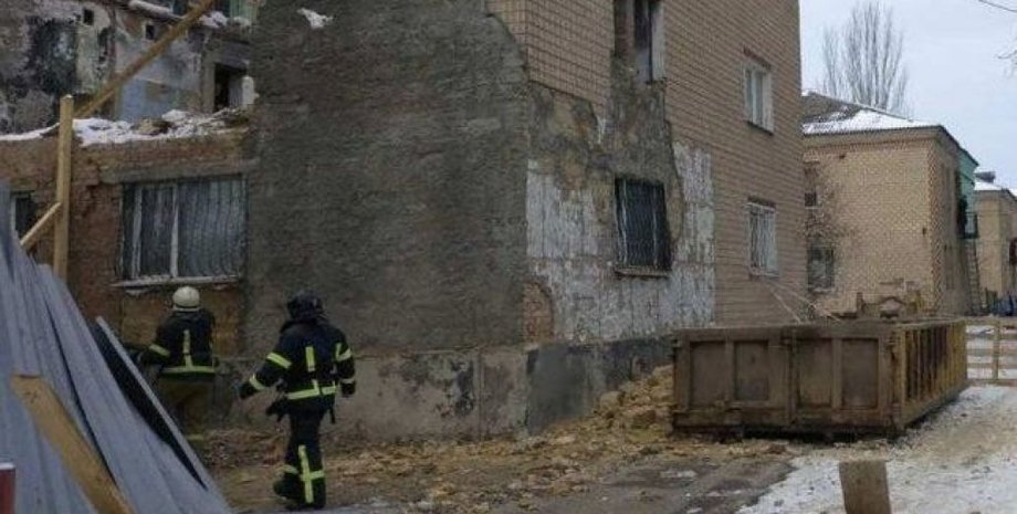 обвал дома, Одесса, спасатели