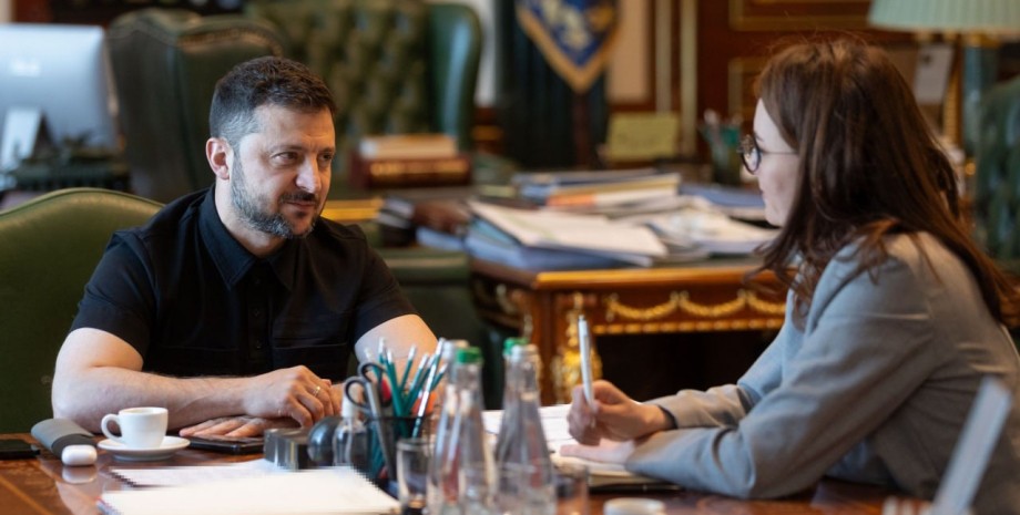 Владимир Зеленский и Юлия Свириденко Владимир Зеленский и Юлия Свириденко