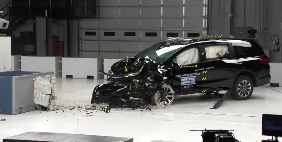 Honda, Honda Odyssey, Авто, Автомобили, Минивэны, Краш-тесты, Безопасность, Видео, Эксперты, Пассажиры