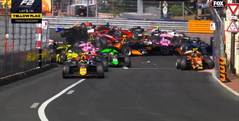 авария Формулы-2