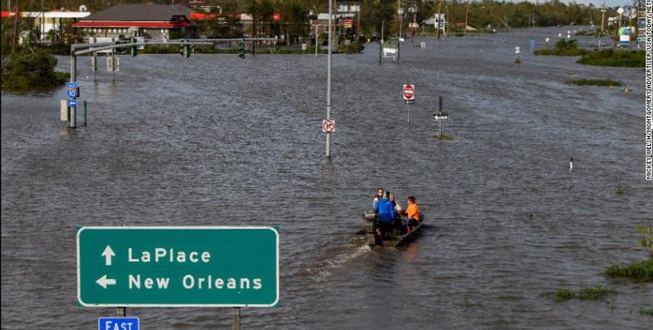 ураган Іда 2021, ураган новий орлеан
